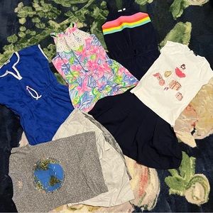 7 pieces crewcuts Lili jaufrette & lily Pulitzer